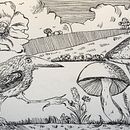Mein Kursprojekt: Illustration mit Füller und Tinte: Natur zeichnen. Projekt z dziedziny Sketching,  R, sunek,  R, sunek art, st, czn, Sketchbook,  R, sunek atramentem, Ilustracja naturalist i czna użytkownika Sandra-Cristina Sagmeister - 05.03.2022