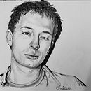 Thom Yorke. Un progetto di Illustrazione tradizionale di Émilie Larose - 06.03.2022