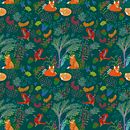 My project in Digital Pattern Illustration Inspired by Flora and Fauna course. Un projet de Illustration traditionnelle, Création de motifs, Dessin, Illustration numérique et Illustration botanique de jula_hu - 06.03.2022