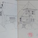 Meu projeto do curso: Sketching arquitetônico para ilustrações urbanas. Un proyecto de Diseño, Ilustración tradicional, Bocetado, Ilustración arquitectónica y Sketchbook de Daniele Porto Almeida - 07.03.2022
