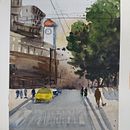 Mi Proyecto del curso: Paisajes urbanos en acuarela Ein Projekt aus dem Bereich Bildende Künste, Aquarellmalerei und Architektonische Illustration von pascual.marian - 07.03.2022