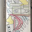 Meu projeto do curso: Caderno de desenho como laboratório de ideias. Een project van  Creativiteit, Tekening met potlood,  Tekening y Sketchbook van gabriela etchart - 07.03.2022