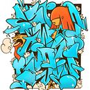 Graffiti Letters. Een project van  Urban art, Digitale tekening,  H, lettering y  Art direction van el waves! - 08.01.2022