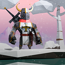 Teutonic Knight. Projekt z dziedziny  Modelowanie 3D, Gr, komputerowe, Projektowanie postaci 3D, Projektowanie gier komputerow, ch i 3D użytkownika Tomás Villalta - 08.03.2022