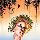 Fantasy Book Cover; Liberna. Those days. Ilustração tradicional, Ilustração digital, Ilustração editorial, Design editorial, e Concept Art projeto de noe - 07.03.2022