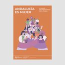 Andalucía es mujer - Campaña 8M. Motion Graphics, Traditional illustration, and Graphic Design project by Bee Comunicación - 03.08.2022