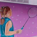 Mural en el colegio San salvador. Traditional illustration project by Eva Casais - 02.01.2022
