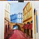 Meu projeto do curso: Representação arquitetônica com aquarela. Een project van Traditionele illustratie,  Schetsen,  Tekening, Aquarelschilderen,  Architecturale illustratie y Sketchbook van debora_fantini - 27.02.2022