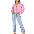 Mi Proyecto del curso: Ilustración de bocetos de moda. Un proyecto de Ilustración tradicional, Bocetado, Diseño de moda, Dibujo digital e Ilustración de moda					 de Marggie Vargas - 01.03.2022