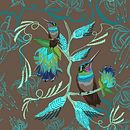 My project for course: Digital Illustration of Patterns for Products . Un progetto di Pattern design e Stampa di helg_a_rt - 09.03.2022