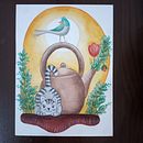 Mi Proyecto del curso: Técnicas de ilustración con acuarela y gouache. Traditional illustration, Fine Arts, Painting, Watercolor Painting, Children's Illustration, and Gouache Painting project by Mariella Carbajal - 03.10.2022