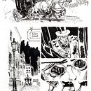 Mi Proyecto del curso: Técnicas de entintado para cómic e ilustración. Traditional illustration, Fine Arts, Painting, Comic & Ink Illustration project by Nélida Alhambra Chaparro - 03.10.2022