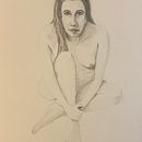 Sofia: Front sitting. Een project van Anatomisch tekenen van Paul LaPointe - 11.03.2022