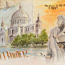 My project for course: Artistic Watercolor Sketching: Dare to Express Your Ideas. Un progetto di Illustrazione tradizionale, Bozzetti, Creatività, Disegno, Pittura ad acquerello e Sketchbook di Romana Černá - 12.03.2022