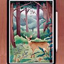 Final Project: Digital Illustration: Create a Colorful Nature Scene. Traditional illustration, Digital Illustration, and Naturalistic Illustration project by Sonya Hammond - 03.12.2022