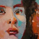 My project for course: Contemporary Oil Portraiture. Ilustração tradicional, Artes plásticas, Pintura, e Pintura a óleo projeto de Ruth Squitieri - 12.03.2022