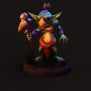 Conclusão de curso : INTRODUÇÃO AO ZBRUSH ,um curso de @luis_gayoso_vfx. Un projet de Design , Illustration traditionnelle, Conception 3D, Conception de personnages 3D , et Modélisation 3D de Daniel Luiz - 13.03.2022