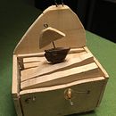 Mi Proyecto del curso: Autómatas de madera: crea esculturas con movimiento. Un proyecto de Diseño de personajes, Escultura, Diseño de juguetes, Art to y Carpintería de María Fernanda Delgado - 14.03.2022