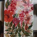 My project for course: Artistic Floral Watercolor: Connect with Nature. Ilustração tradicional, Pintura, Pintura em aquarela e Ilustração botânica projeto de Elizaveta Romanova - 14.03.2022