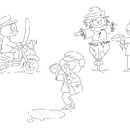 Il mio progetto del corso: Creazione di personaggi per libri illustrati con acquerelli. Un progetto di Character design, Pittura ad acquerello, Illustrazione infantile e Illustrazione tradizionale di Pino Ieno - 14.03.2022