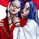 Portfolio highlights. Un proyecto de Ilustración tradicional, Diseño de personajes y Dibujo de Aiya Takiyeva - 14.03.2022