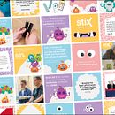 Stix Mindfulness. Un proyecto de Br, ing e Identidad, Diseño para Redes Sociales e Ilustración vectorial de Ben Mottershead - 14.03.2022