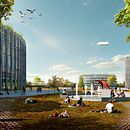 Mi Proyecto del curso: Técnicas de Matte Painting para ArchViz. Projekt z dziedziny Retuszowanie fotografii, Fotografia c, frowa, Architektura c, frowa, Wizualizacja architektoniczna, Fotomontaż i Matte painting użytkownika Frederick Hidalgo Lavado - 15.03.2022