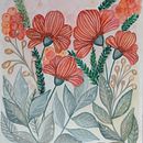Mi Proyecto del curso: Acuarela floral: conecta con la naturaleza. Projekt z dziedziny Trad, c, jna ilustracja,  Malarstwo, Malowanie akwarelą, R i sunek botaniczn użytkownika Virginia Daga - 15.03.2022
