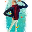 Sir Allerick George. Ilustração tradicional, Design de personagens, e Artesanato projeto de Heleen Steyn vd Merwe - 15.03.2022