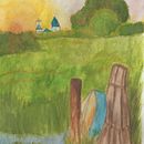 Mi Proyecto del curso: Paisajes naturales en acuarela. Un proyecto de Bellas Artes, Pintura y Pintura a la acuarela de Ana Margarita Carrillo Hernández - 13.03.2022