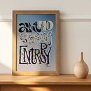 Projeto Final - Ain't no stopping that entropy. Projekt z dziedziny T, pografia, Liternictwo c, frowe,  Pismo dekorac i jne użytkownika valdameriangela - 16.03.2022