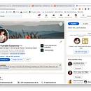 Mi Proyecto del curso: LinkedIn: construye tu marca personal . % Maria Fumadó Casanova tarafından hazırlanan Markalaşma ve Kimlik, Sos, al Med, a, Ve Dijital Pazarlama projesi - 03.16.2022