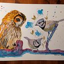 Il mio progetto del corso: Acquerello artistico per illustrazione di animali: gli uccelli Ein Projekt aus dem Bereich Traditionelle Illustration, Aquarellmalerei, Realistische Zeichnung und Naturalistische Illustration von Daniela Guarriello - 16.03.2022