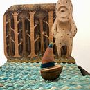 New Horizons. Design de personagens, Escultura, Design de brinquedos, To, Art, e Marcenaria projeto de Lucas Aoki - 16.03.2022