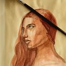 My project for course: Artistic Portrait with Watercolors. Een project van  Beeldende kunst, Schilderij, Aquarelschilderen y  Portrettekening van Darren Hatt - 16.03.2022