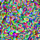 Diffusion Rainbow - My project for course: Creative Coding: Making Visuals with JavaScript. Design, Motion Graphics, Programming, and JavaScript project by fernandez_simon - 03.16.2022