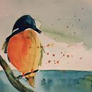 Ice bird. Un progetto di Pittura ad acquerello di ankenollau - 17.03.2022
