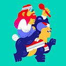 Magic Spoon Cereal. Un proyecto de Ilustración tradicional y Packaging de Hedof - 17.03.2022