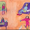 Mon projet du cours : Création de personnages à partir de dessins d'observation Ein Projekt aus dem Bereich Traditionelle Illustration, Design von Figuren, Zeichnung und Sketchbook von Anie Tor - 17.03.2022