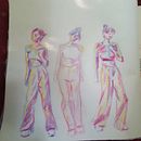 Gesture Drawings . % Francesca Nicole Torres tarafından hazırlanan Geleneksel illüstras, Ve on projesi - 03.17.2022