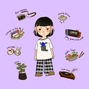 about me . Ilustrație tradițională, Design și Design de caractere de kamonkarnr17 - 03.16.2022