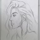 My project for course: Portrait Sketchbooking: Explore the Human Face . Membuat sketsa, Menggambar, Menggambar Potret, Menggambar Artistik, Dan Buku sketsa proyek oleh aqvnna_exe - 03.18.2022