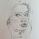 Mein Kursprojekt: Skizzenbuch für Porträts: Erkunde das menschliche Gesicht. Een project van  Schetsen,  Tekening,  Portrettekening,  Artistieke tekening y Sketchbook van b_wiethoff - 18.03.2022
