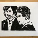 Mi Proyecto del curso: Retratos en xilografía . % marcmarc tarafından hazırlanan Geleneksel illüstras, on, Sanat ve El Sanatları, Güzel sanatlar, Baskı, Portre Çizimi, O, mak, Mürekkep İllüstras, Ve onu projesi - 03.18.2022