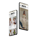 WHITE BOHEMIAN. Un proyecto de Diseño, UX / UI, e-commerce, SEO, SEM, Desarrollo Web y Diseño Web de Karla Prieto Perez - 18.03.2022