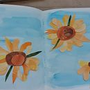Mein Kursprojekt: Kreatives Sketching mit Aquarell für Anfänger. Projekt z dziedziny Trad, c, jna ilustracja, Sketching, Kreat, wność,  R, sunek, Malowanie akwarelą, Sketchbook i  Kolaż użytkownika maja_julijana_b - 19.03.2022