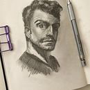 My project for course: Artistic Portrait Drawing: Capture Authentic Expressions. Projekt z dziedziny Trad, c, jna ilustracja,  Sztuki piękne, Sketching, R, sunek ołówkiem,  R, sunek, Portret, R, sunek realist, czn,  R, sunek art, st, czn, R i sunek anatomiczn użytkownika Anna Boykova - 19.03.2022