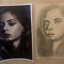 Il mio progetto del corso: Ritratto realistico con matite di grafite. Un projet de Illustration traditionnelle, Beaux Arts, Esquisse , Dessin au cra, on, Dessin, Dessin de portrait, Dessin réaliste, Dessin artistique , et Dessin anatomique de Michela Sabbatini - 20.03.2022