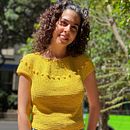 Mi Proyecto del curso: Crochet: diseña prendas y patrones con tejido circular. Accessor, Design, Fashion Design, Fiber Arts, DIY, and Crochet project by Yolanda Velarde Romero - 03.21.2022