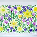 My project for course: Vibrant Floral Patterns with Watercolors. Traditional illustration, Pattern Design, Watercolor Painting, and Botanical Illustration project by Olena Demianenko - 03.21.2022